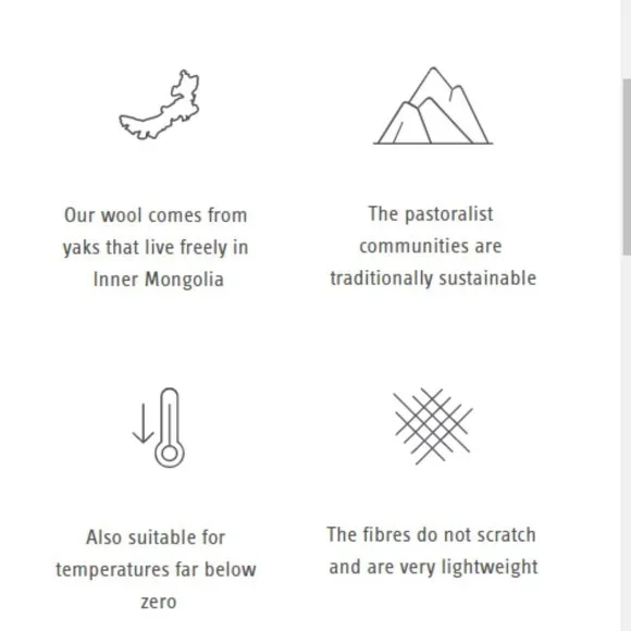 Fair Isle Wool Mittens 100%YAK Wool Fleece Lined Nordic Chunky Knit Mde in Nepal - Picture 6 of 11